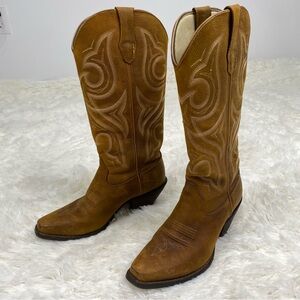Durango Crush Western Brown Boots Size 6.5M